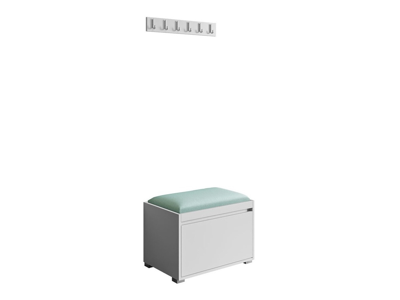 Conjunto para corredor Comfivo Pinus VIII (Branco + Manila 11)