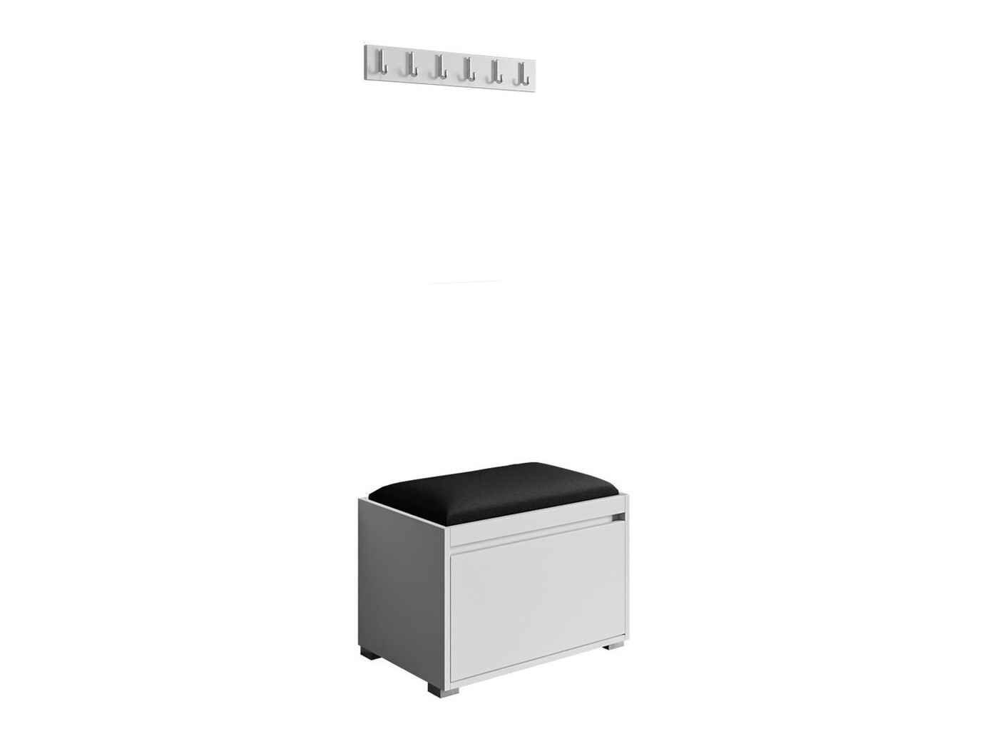Conjunto para corredor Comfivo Pinus VIII (Branco + Manila 18)