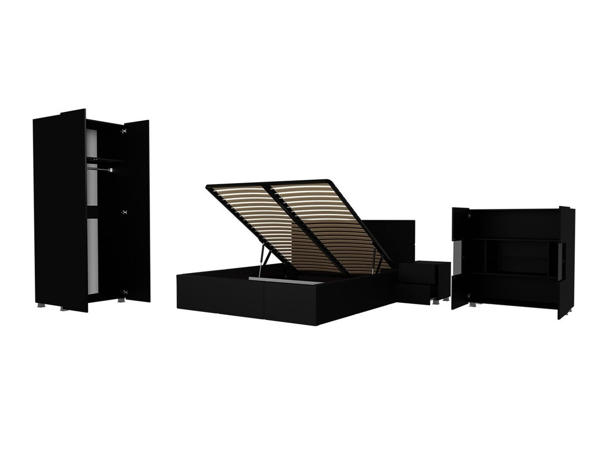 Conjunto para quarto Tivdalu 130 (Eco couro Soft 020)