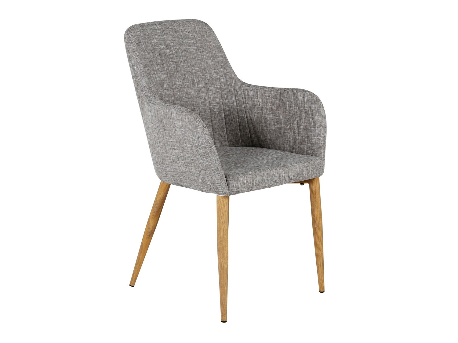 Cadeira Dallas 158 (Cinzento + Castanho)