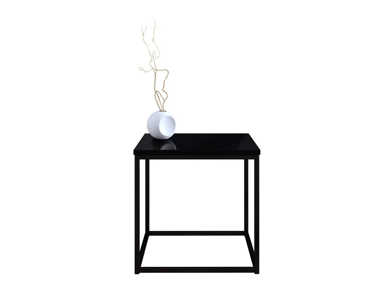 Mesa de centro Germantown 106 (Preto mate + Preto brilhante)