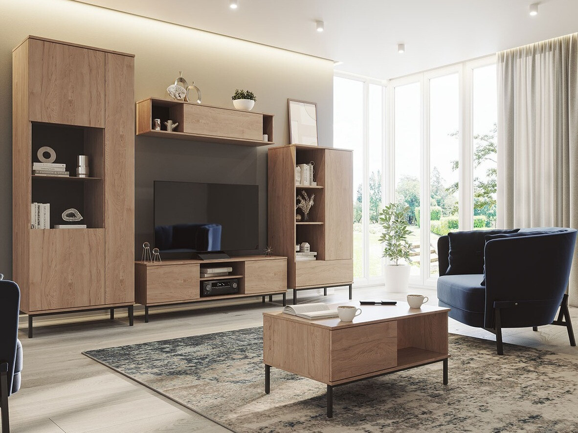 Mesa de centro Lomsore 102 (Madeira clara)