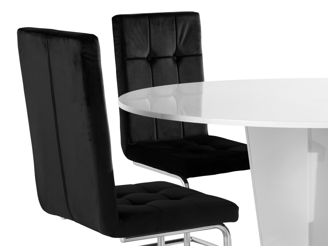 Conjunto para refeições Scandinavian Choice 835 (Preto + Prata)