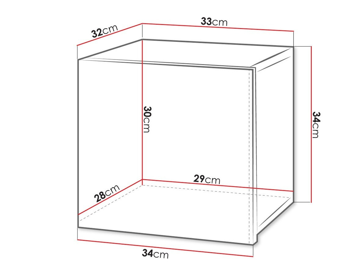 Armário suspenso Tivdalu 124 (Branco + Branco brilhante)
