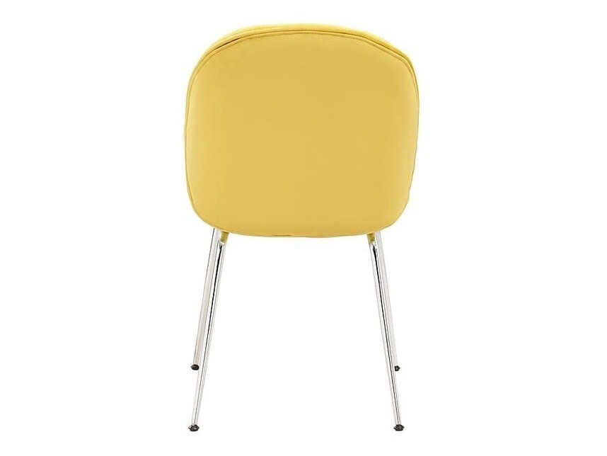 Cadeira Charleston 200 (Amarelo + Prata)