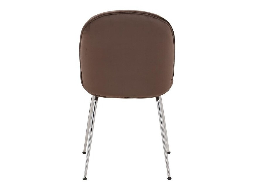 Cadeira Charleston 200 (Castanho + Prata)