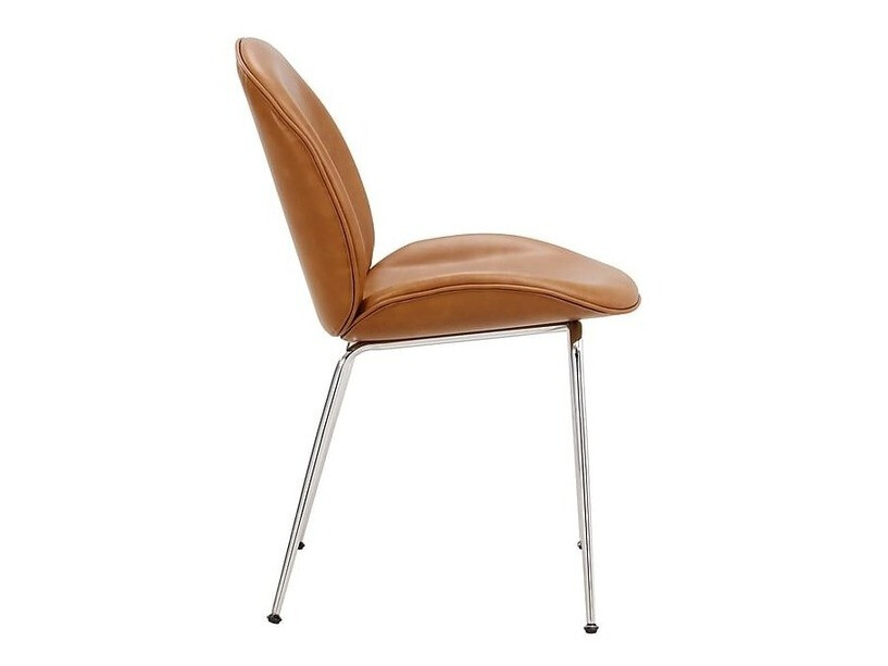 Cadeira Charleston 199 (Castanho + Prata)