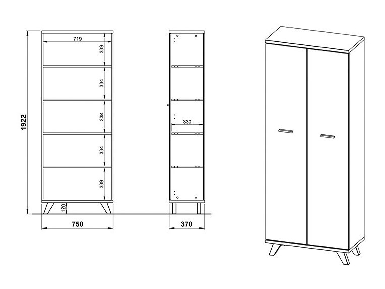 Estante Sacramento 463