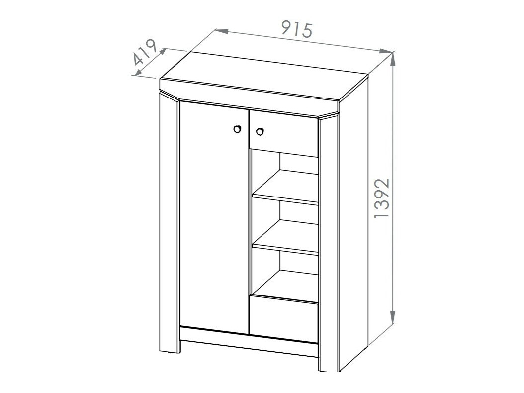 Aparador Mavevare 110