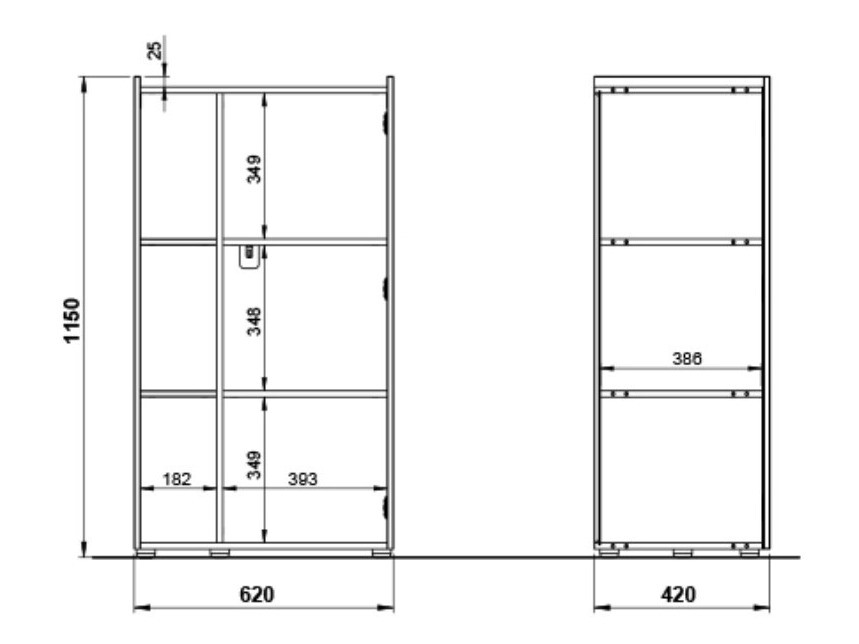 Estante Sacramento 262