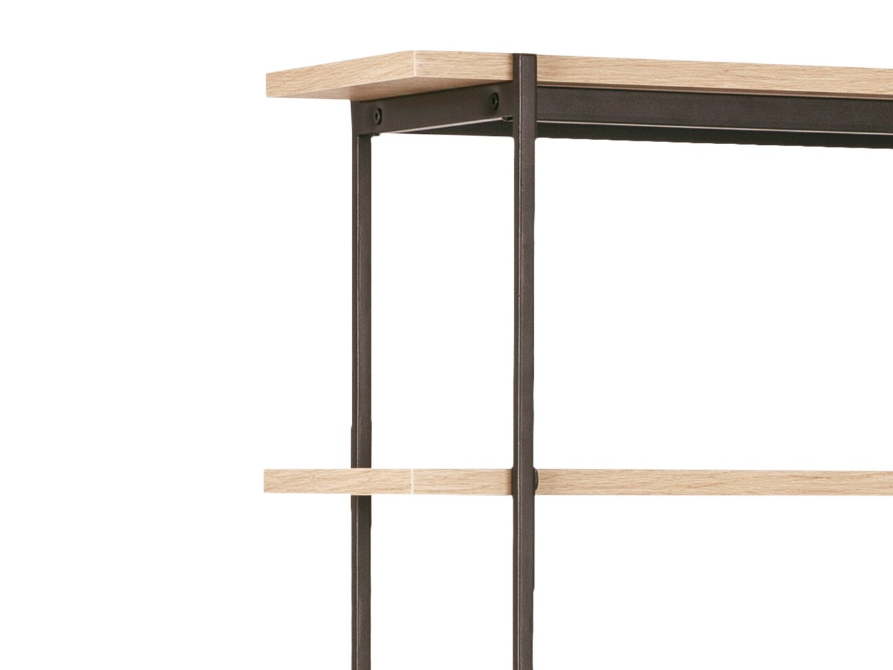 Estante Norsica 344 (Carvalho selvagem + Preto)