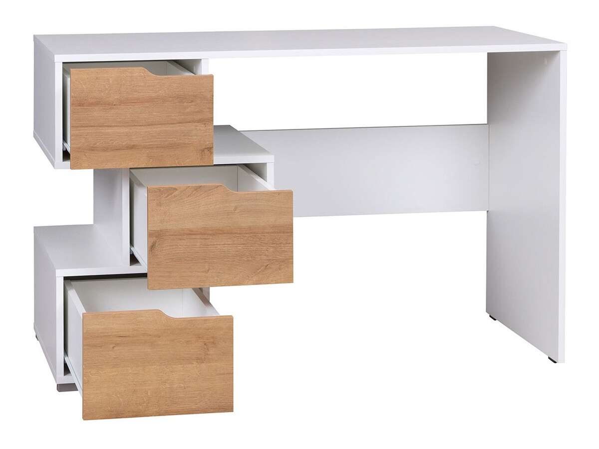 Conjunto de mobiliário Providence H117 (Grafite + Branco + Carvalho Artisan + Avellinão 101)