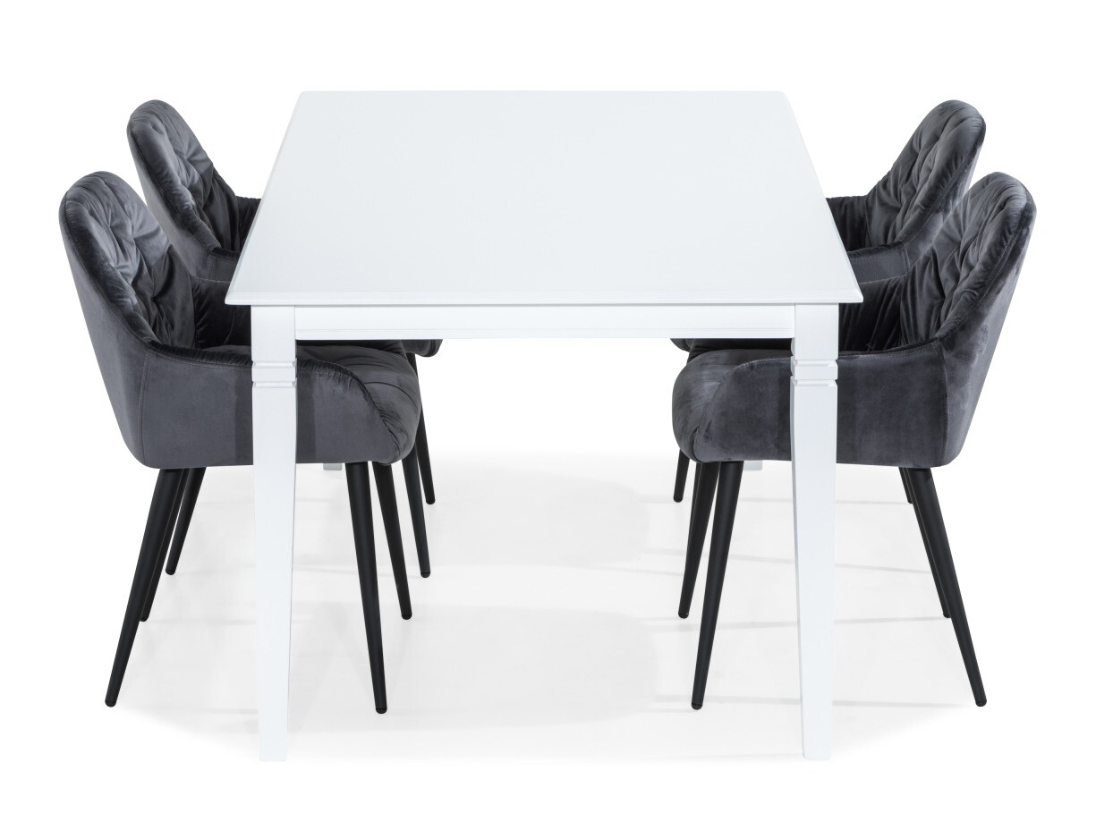 Conjunto para refeições Scandinavian Choice 810 (Cinzento + Preto)