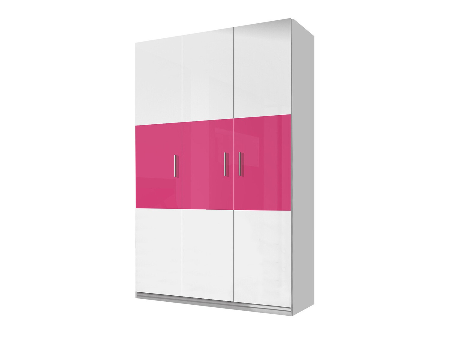 Conjuntos para quartos de criança Campus (Branco brilhante + Cor-de-rosa brilhante)