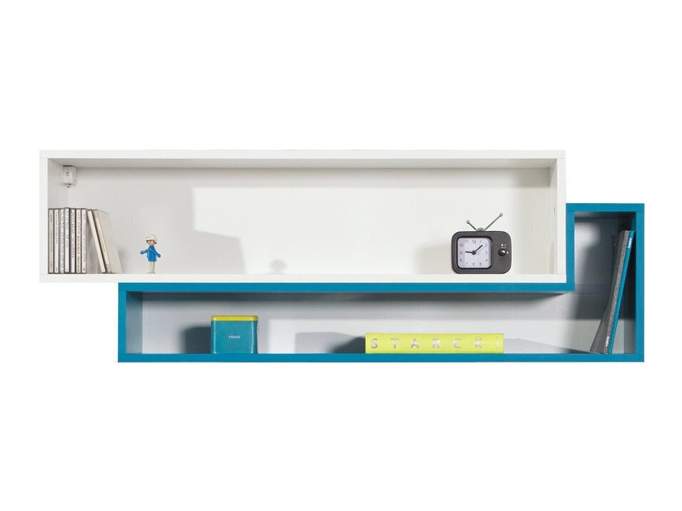 Conjunto de mobiliário Omaha E124 (Branco + Turquesa)