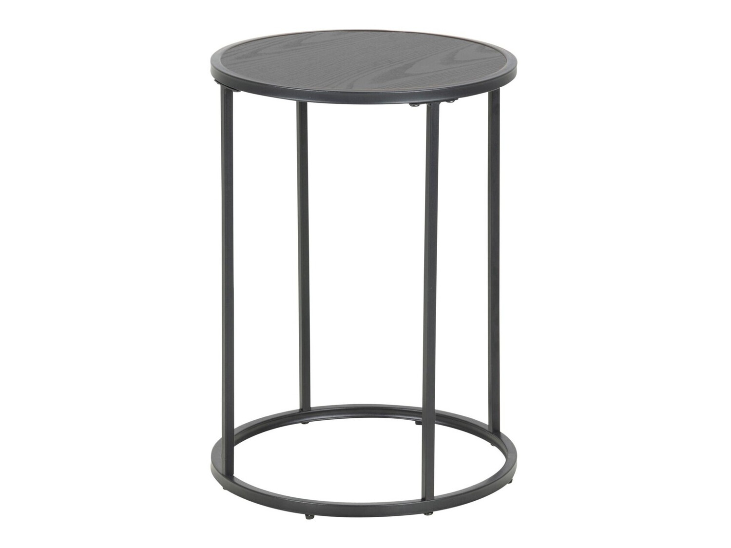 Mesa lateral Norsica Sevferi 118 (Cinza preta + Preto)