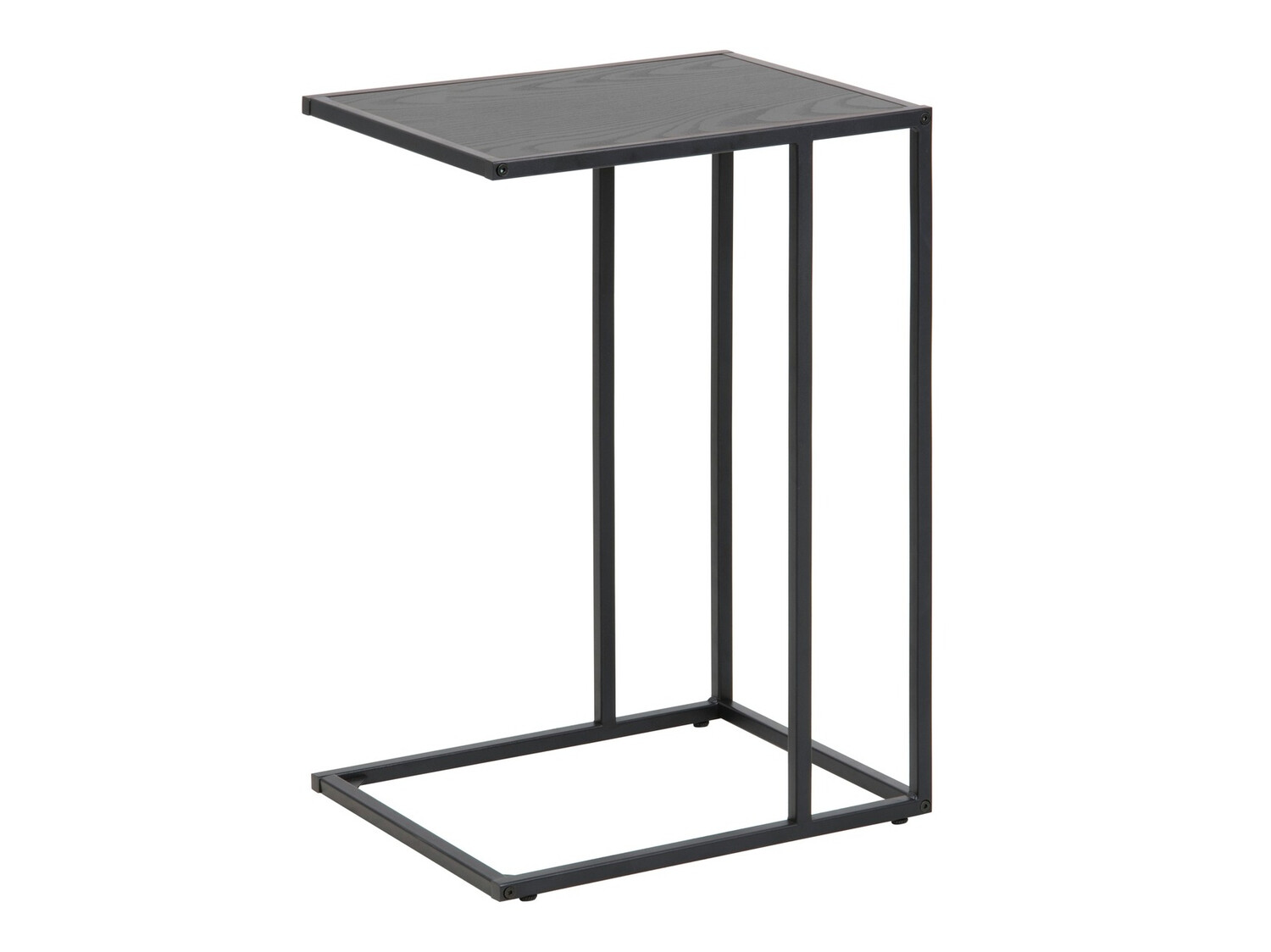 Mesa de apoio Norsica Sevferi 127 (Cinza preta + Preto)