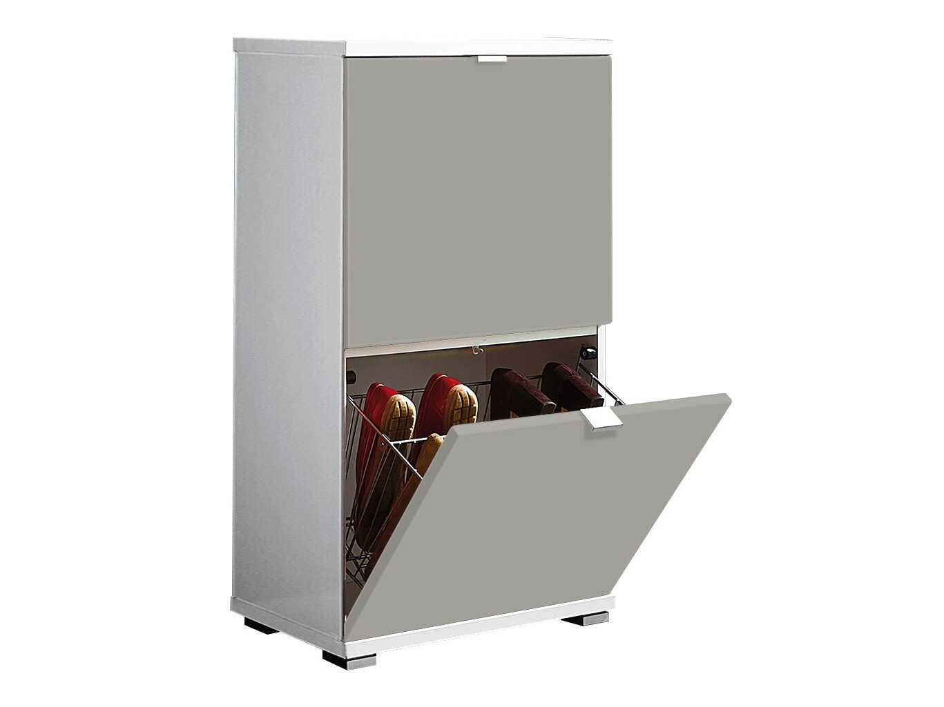 Sapateira Veltena 105 (Cinzento + Branco)