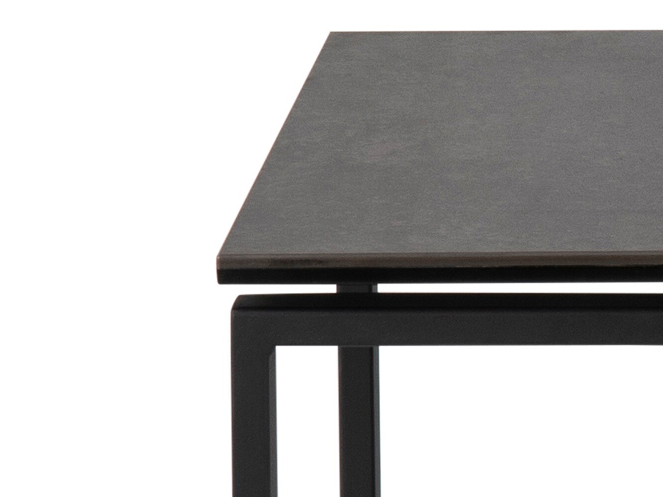 Conjunto de mesas de apoio Norsica 406 (Preto)