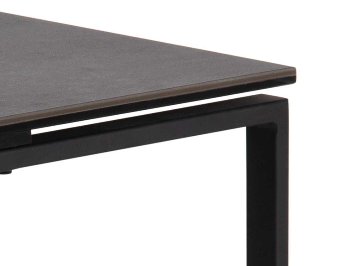 Conjunto de mesas de apoio Norsica 406 (Preto)