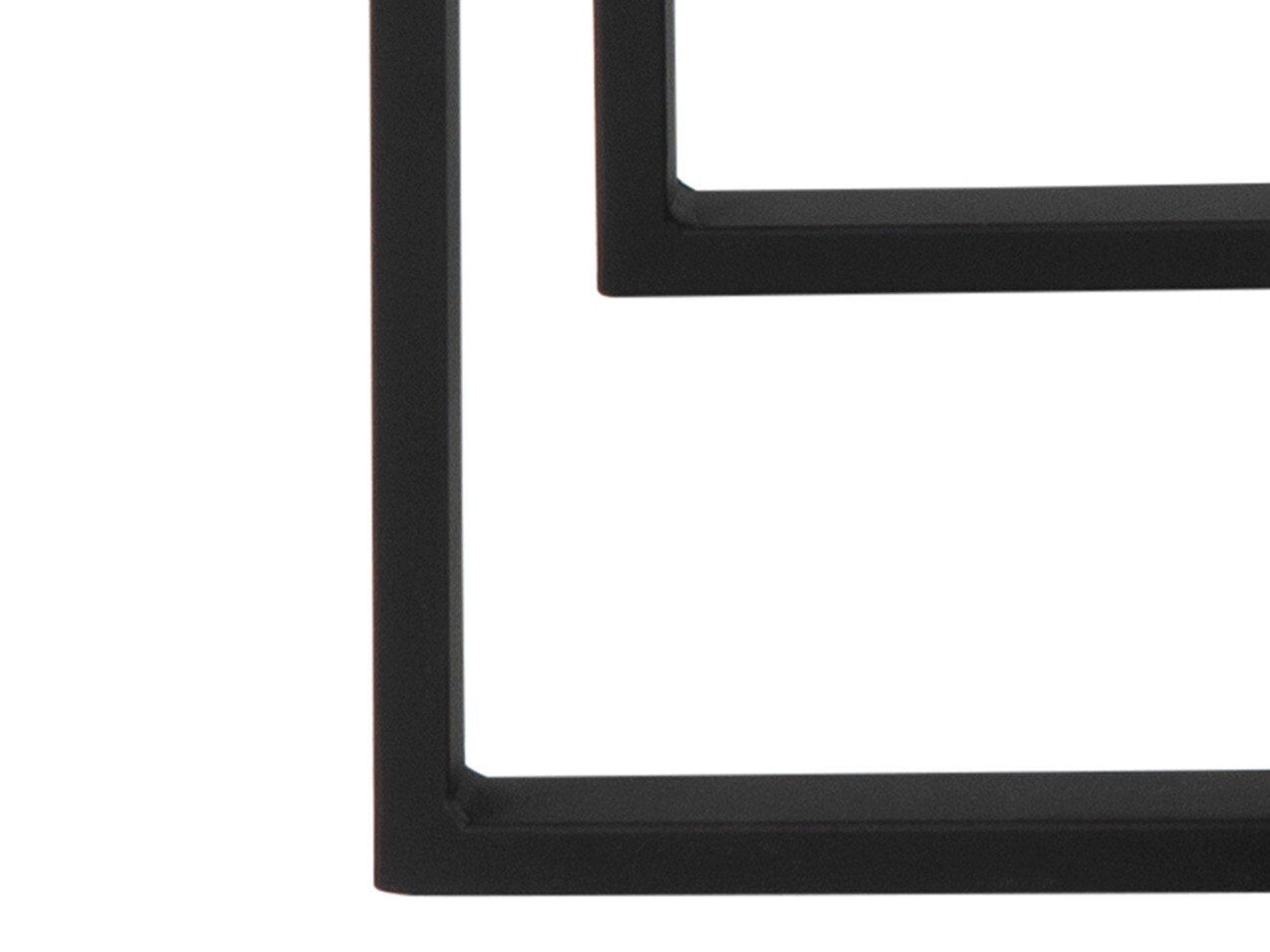 Conjunto de mesas de apoio Norsica 406 (Preto)