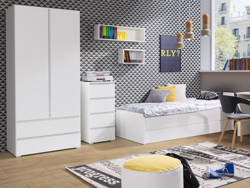 Estante de parede Cirdora 111 (Branco)