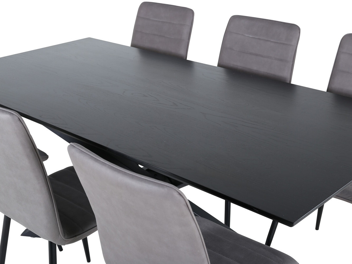 Conjunto para refeições Dallas 2697 (Cinzento + Preto)