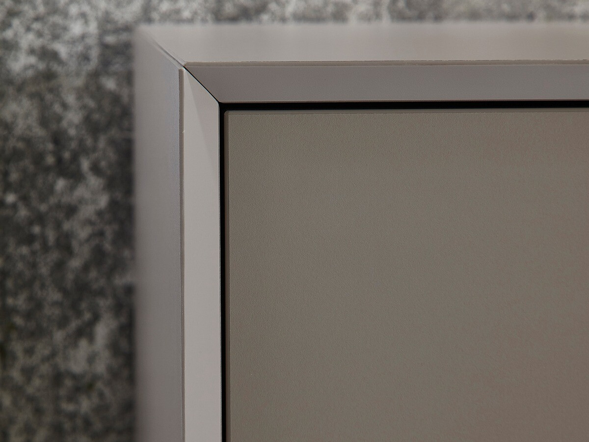 Armário suspenso Sacramento 505 (Cinzento + Navarra carvalho)