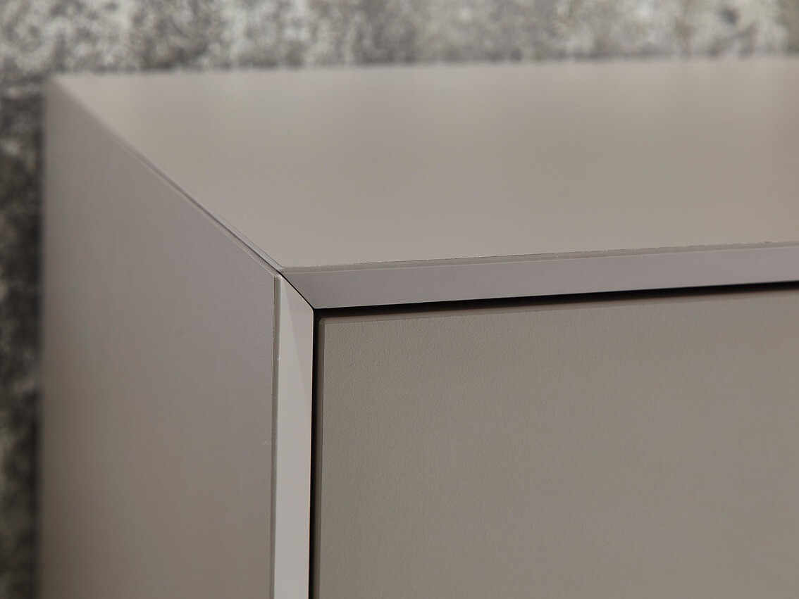 Armário suspenso Sacramento 505 (Cinzento + Navarra carvalho)