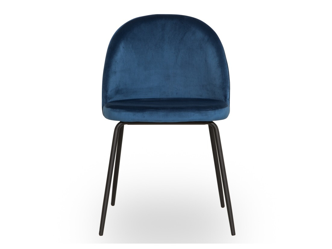 Cadeira Charleston 121 (Azul + Preto)