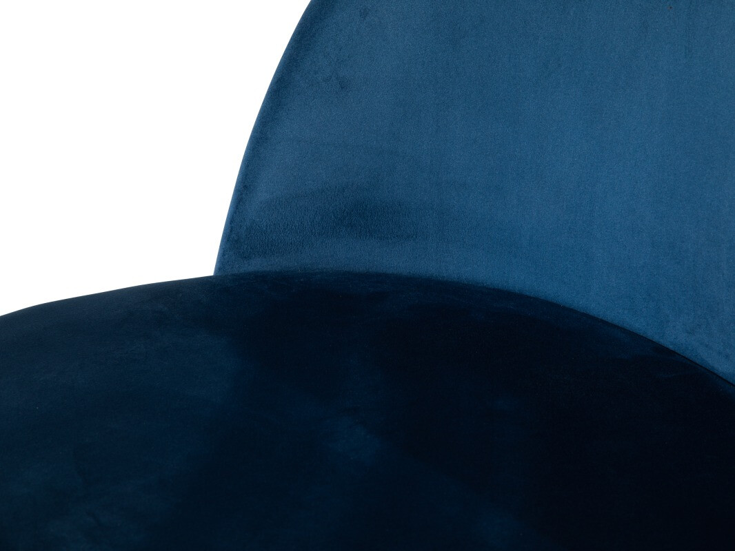 Cadeira Charleston 121 (Azul + Preto)