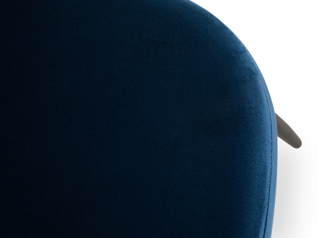 Cadeira Charleston 121 (Azul + Preto)