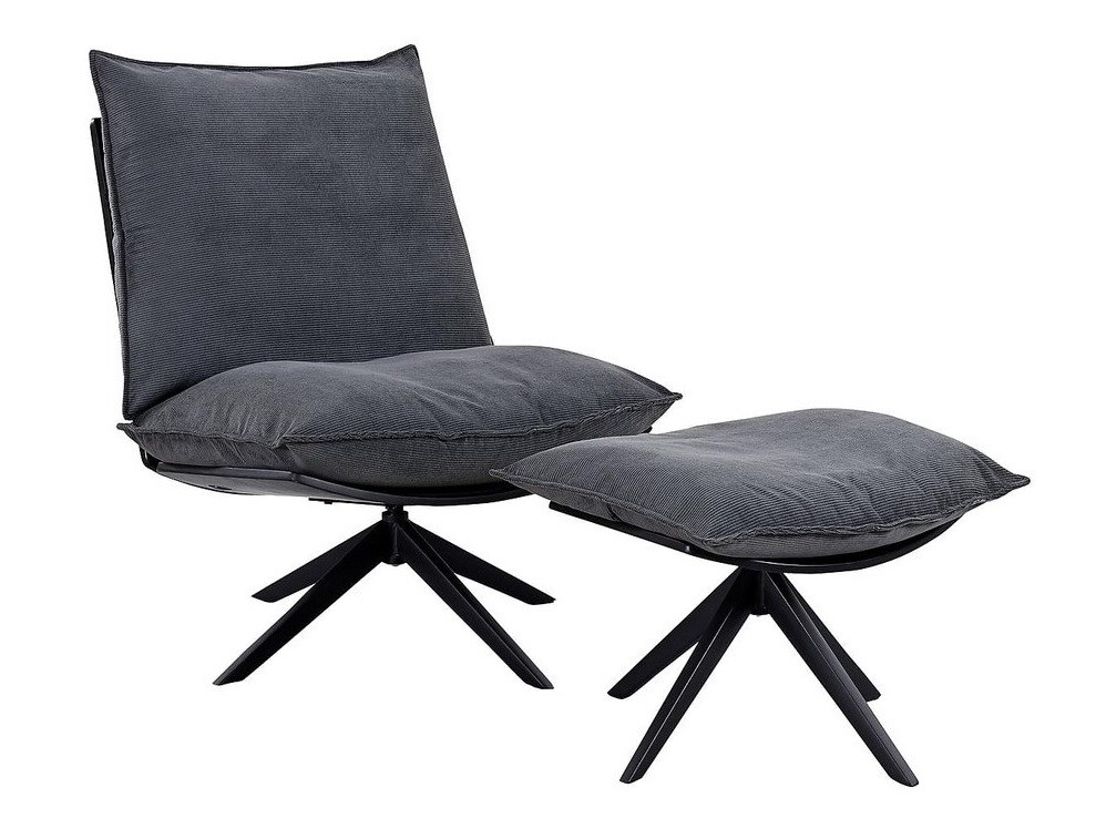 Poltrona Riverton 641 (Cinzento escuro)