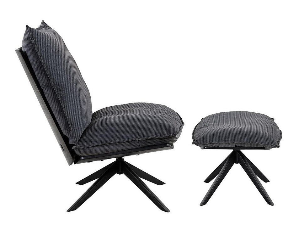 Poltrona Riverton 641 (Cinzento escuro)