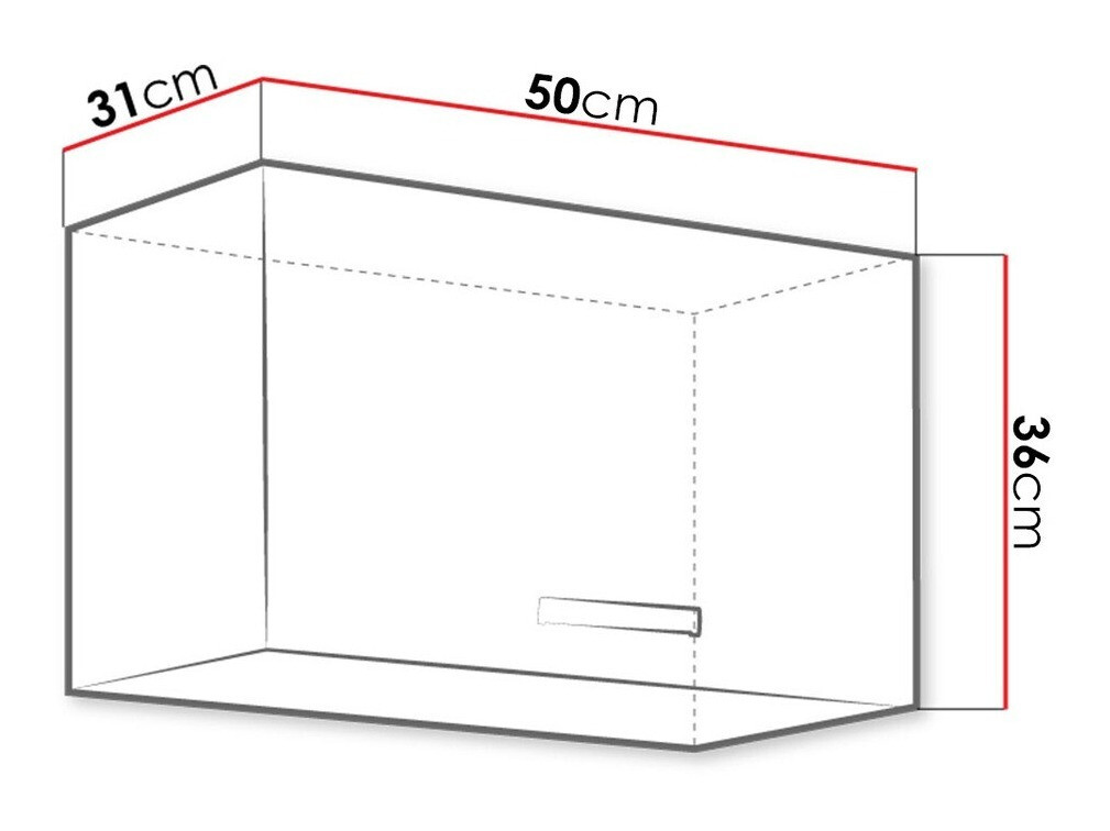 Armário modular de parede Multi White 120