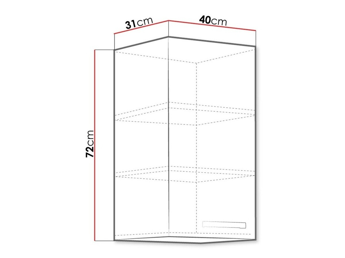 Armário modular suspenso Multi Grey 119
