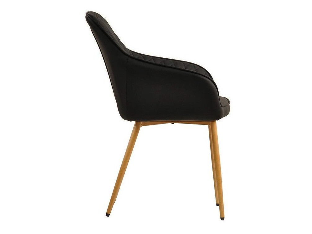 Cadeira Springfield 129 (Preto + Castanho)