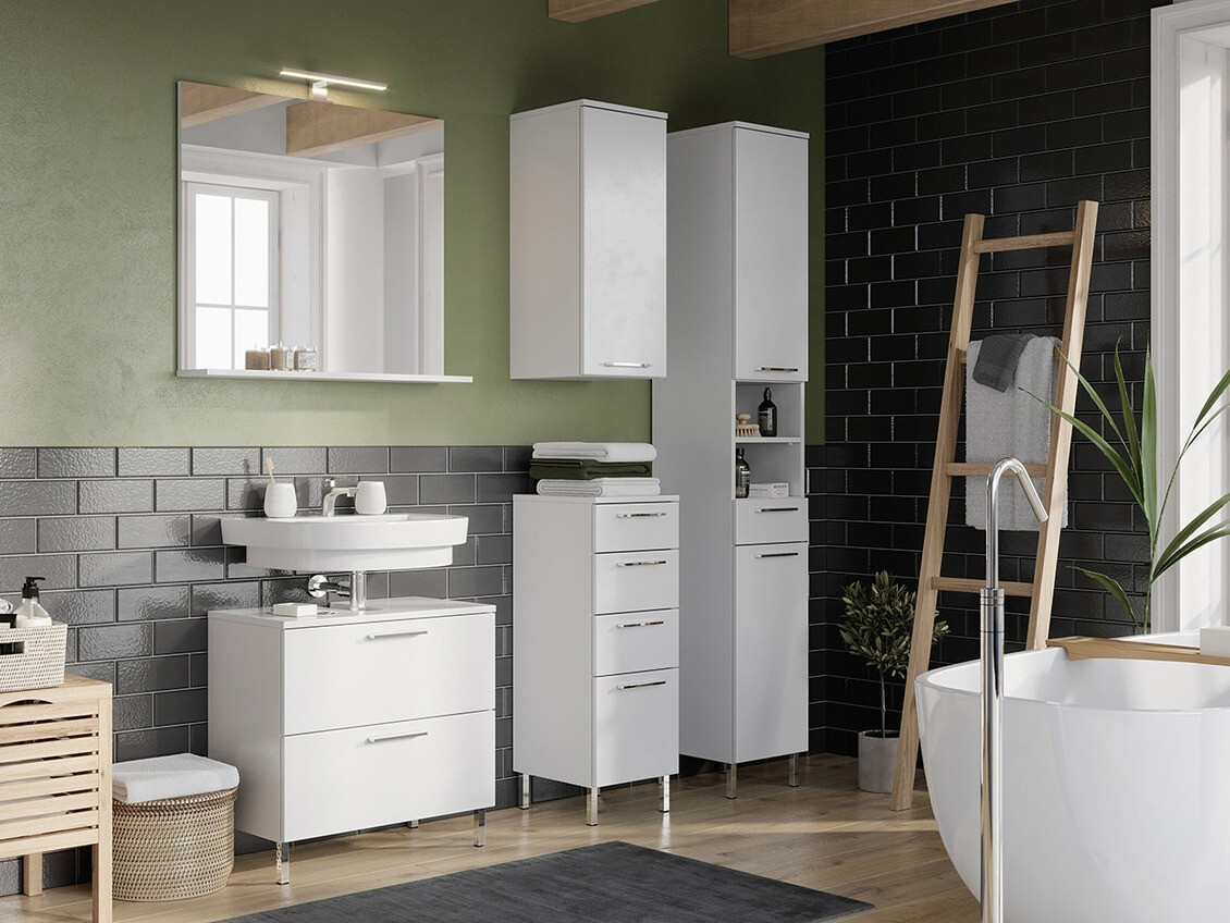 Armário montado na parede para casa de banho Sacramento AB103