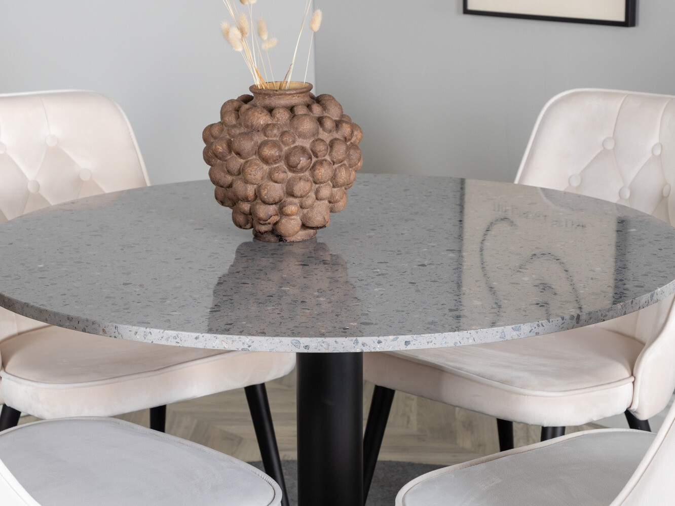 Conjunto para refeições Dallas 1139 (Creme + Preto)