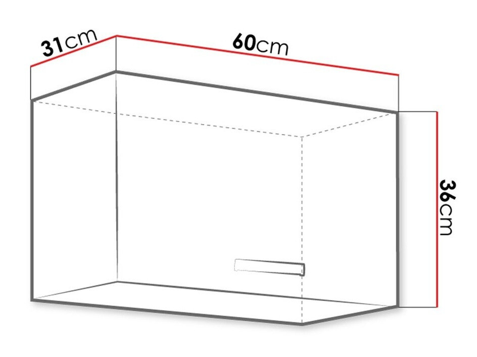 Armário modular suspenso Multi Cream 113
