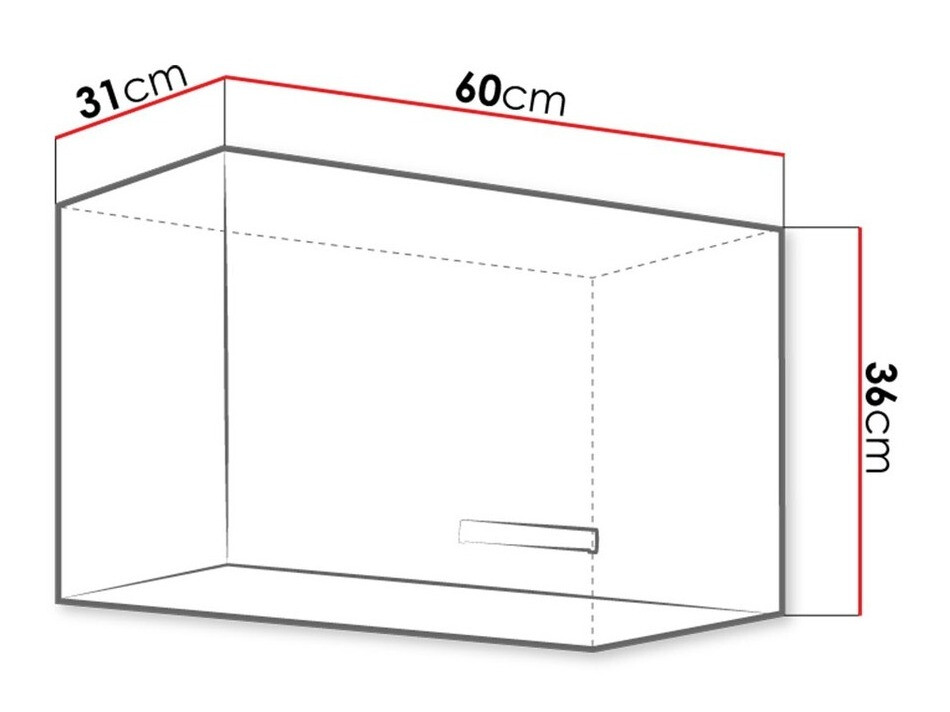 Armário modular suspenso Multi Grey 113
