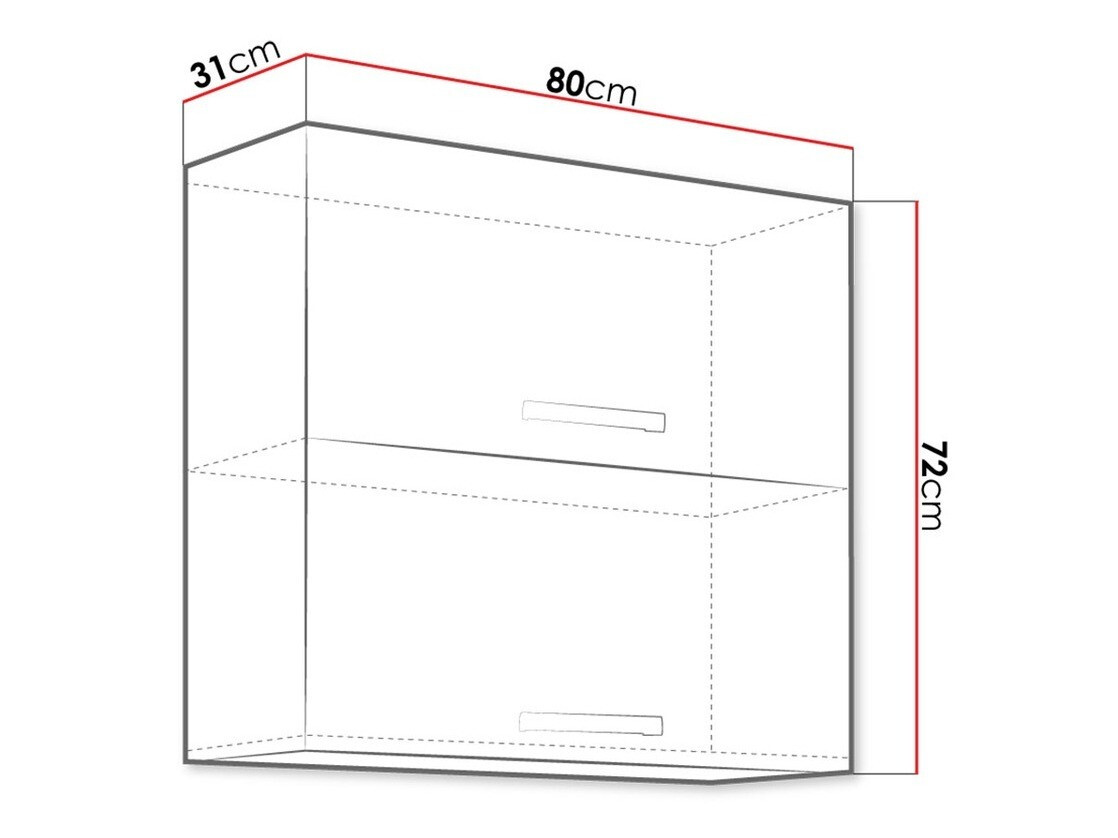 Armário modular suspenso Multi White 111