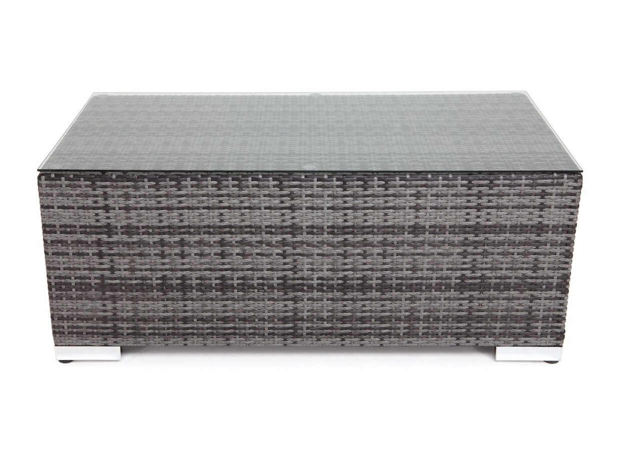 Conjunto de mobiliário para o exterior Comfort Garden 1238 (Cinzento escuro)