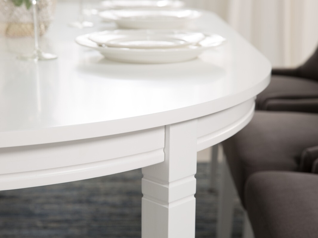 Conjunto para refeições Bloomington 195 (Cinzento + Branco)