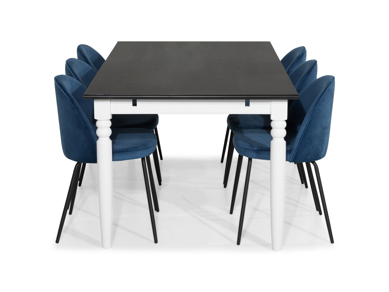 Conjunto para refeições Scandinavian Choice 769 (Azul + Preto)