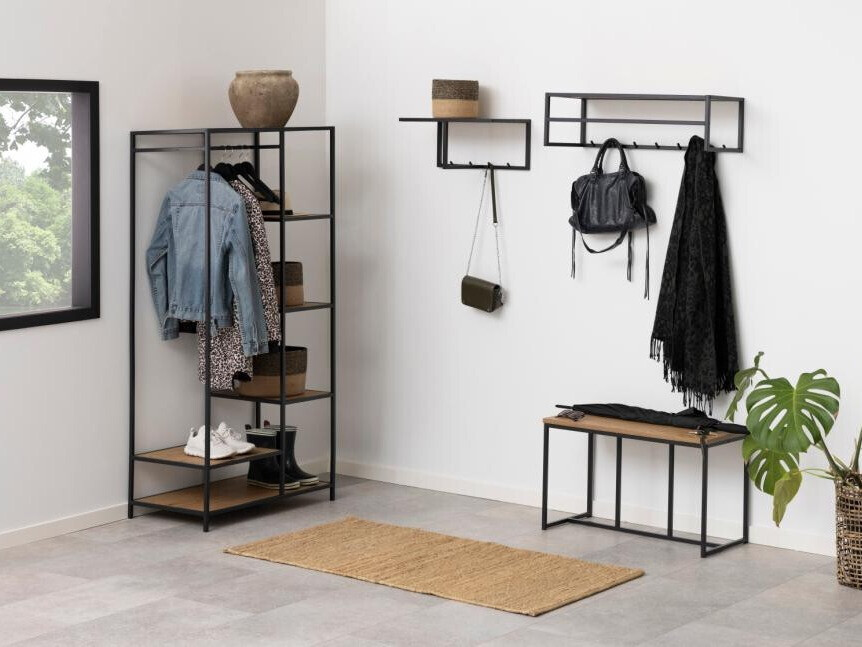 Cabide Norsica Sevferi 159 (Carvalho selvagem + Preto)