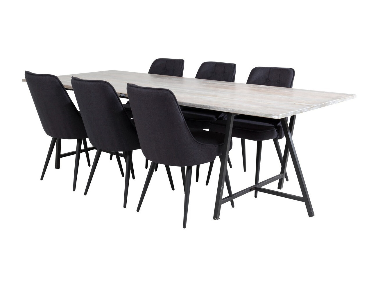 Conjunto para refeições Dallas 1790 (Preto)