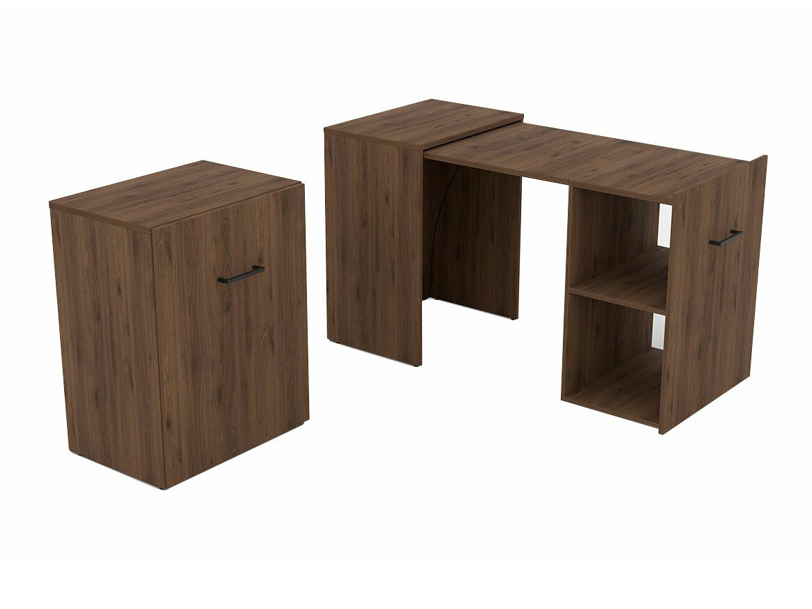 Mesa de escritório Austin 304 (Nogueira)