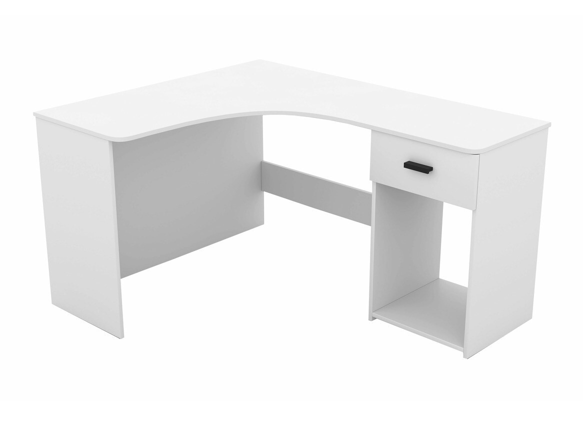 Mesa de escritório para cantos Austin 303 (Branco)