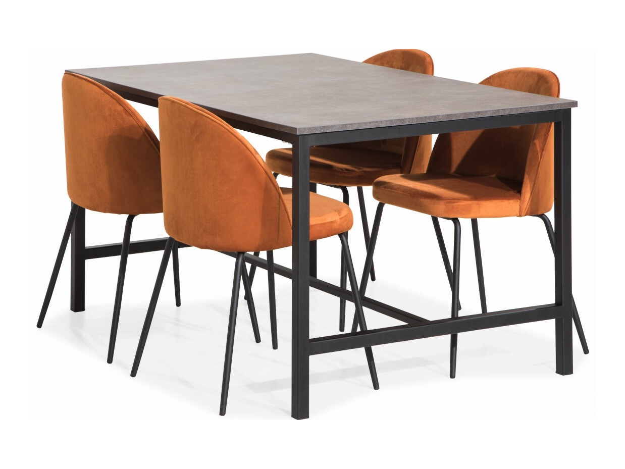 Conjunto para refeições Charleston 150 (Laranja)